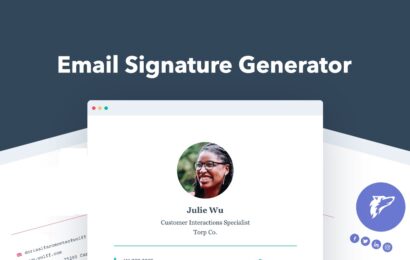 Using a Free Email Signature Generator